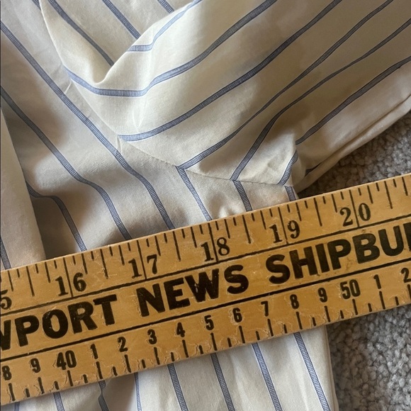 CURRENT AIR Florence bow detail top in natural Size M NWT - Picture 7 of 9